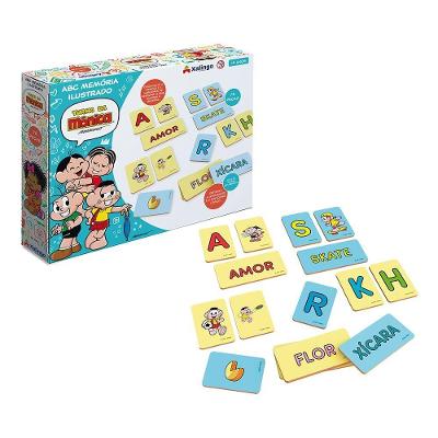 Abc Memória Ilustrado Turma Da Mônica