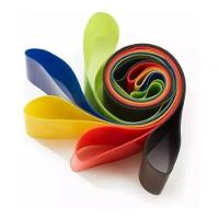 Kit 5 Faixas Elásticas Thera Band Exercícios Em Casa - 1