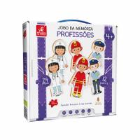Jogo Da Memória - Profissões - Madeira - 2013 - Brincadeira De Criança - 2