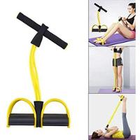 Extensor Elástico C/Pedal Para Exercício Fitness Funcional - 1