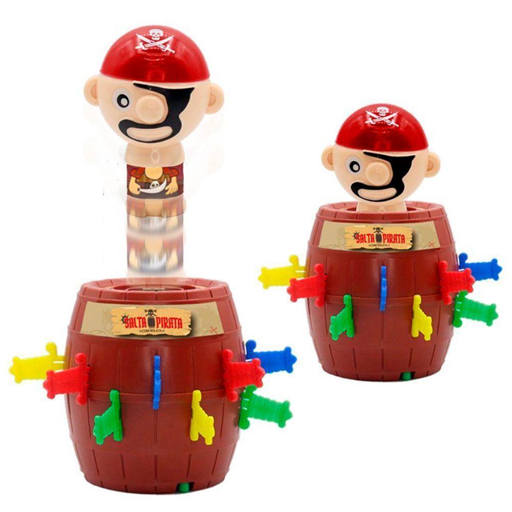 Jogo Pula Salta Pirata Com Roleta - Unik - 1