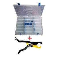 Estojo Porta Isca e Alicate de Contenção Pega Peixe - 1