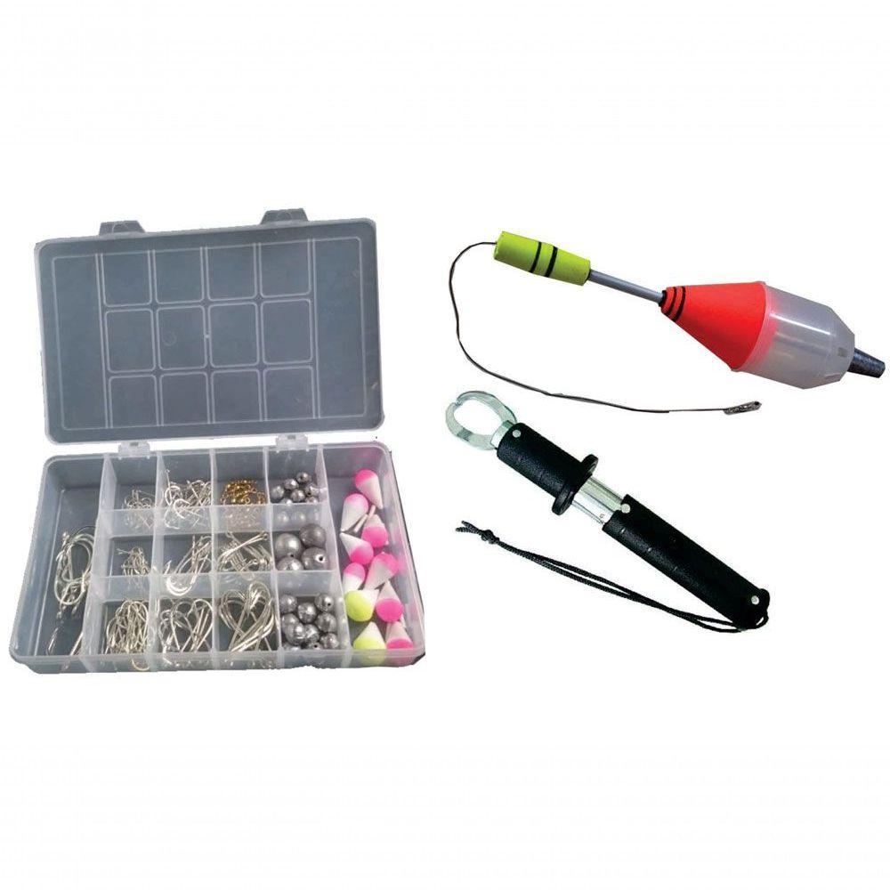 Kit Com Anzol E Apetrechos + Cevadeira + Alicate C/balança - 1