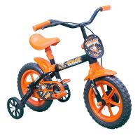 Bicicleta Infantil Track Arco Íris Aro-12 Preto/Laranja - 7