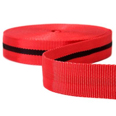 Fita Tubular Sideup 35mm Vermelho Com Preto