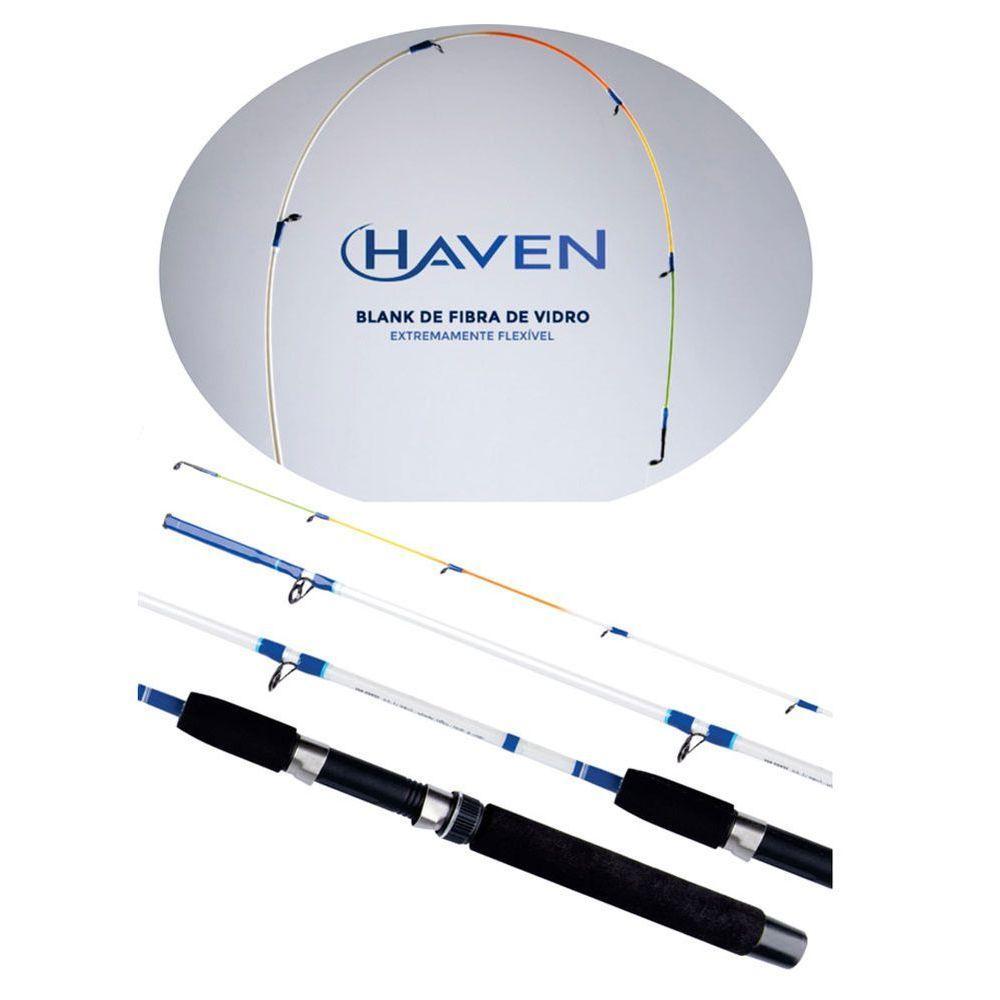 Vara Haven 10lbs 1,98m Super Flexível e Sensível P/ Molinete - 1