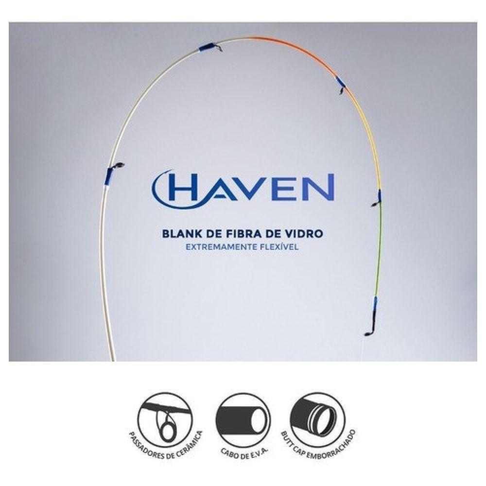 Vara Haven 10lbs 1,98m Super Flexível e Sensível P/ Molinete - 4