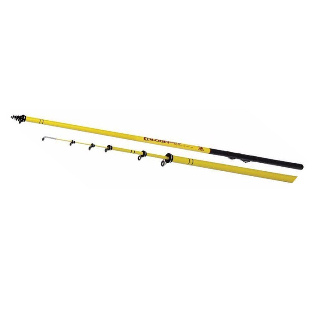 Vara Telescópica Ultra Light C/ Passador Colonia Spin 2,40m - 3
