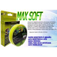 Linha Monofilamento Soft Max Verde 300m 0,57mm 40lbs - 2