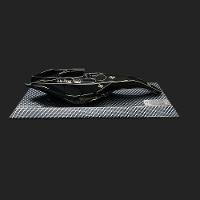 Miniatura De Quadro Decorativo 33Cm X 12,5Cm Carro F1 Lotus Snn 98T Preto G53 - Gran Belo - 3
