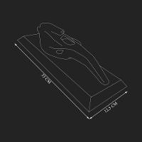 Miniatura De Quadro Decorativo 33Cm X 12,5Cm Carro F1 Lotus Snn 98T Preto G53 - Gran Belo - 6