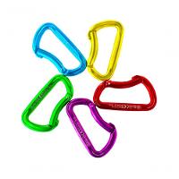 Mosquetão Alumínio Sem Trava 23kn Curvo Ce Uiaa Kong - 2