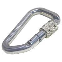 Mosquetão Sideup Alumínio D Trava Rosca 23kn Ce Nbr Com Indicador Visual - 2