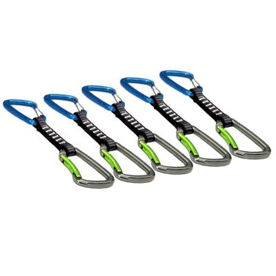 Kit Easy Com 5 Costura Em Fita 10cm 22kn Mosquetões Curvos UsCe Uiaa