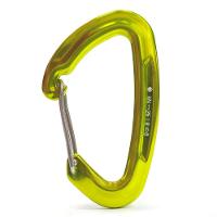 Mosquetão Alumínio Sem Trava Usclimb Aramido Ce En 25kn Amarelo Neon - 2