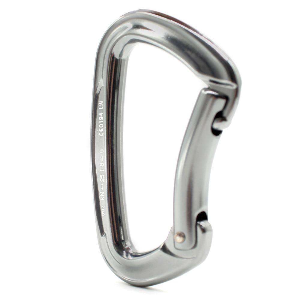 Mosquetão Alumínio Sem Trava Curvo Usclimb Ce En 25kn - 1