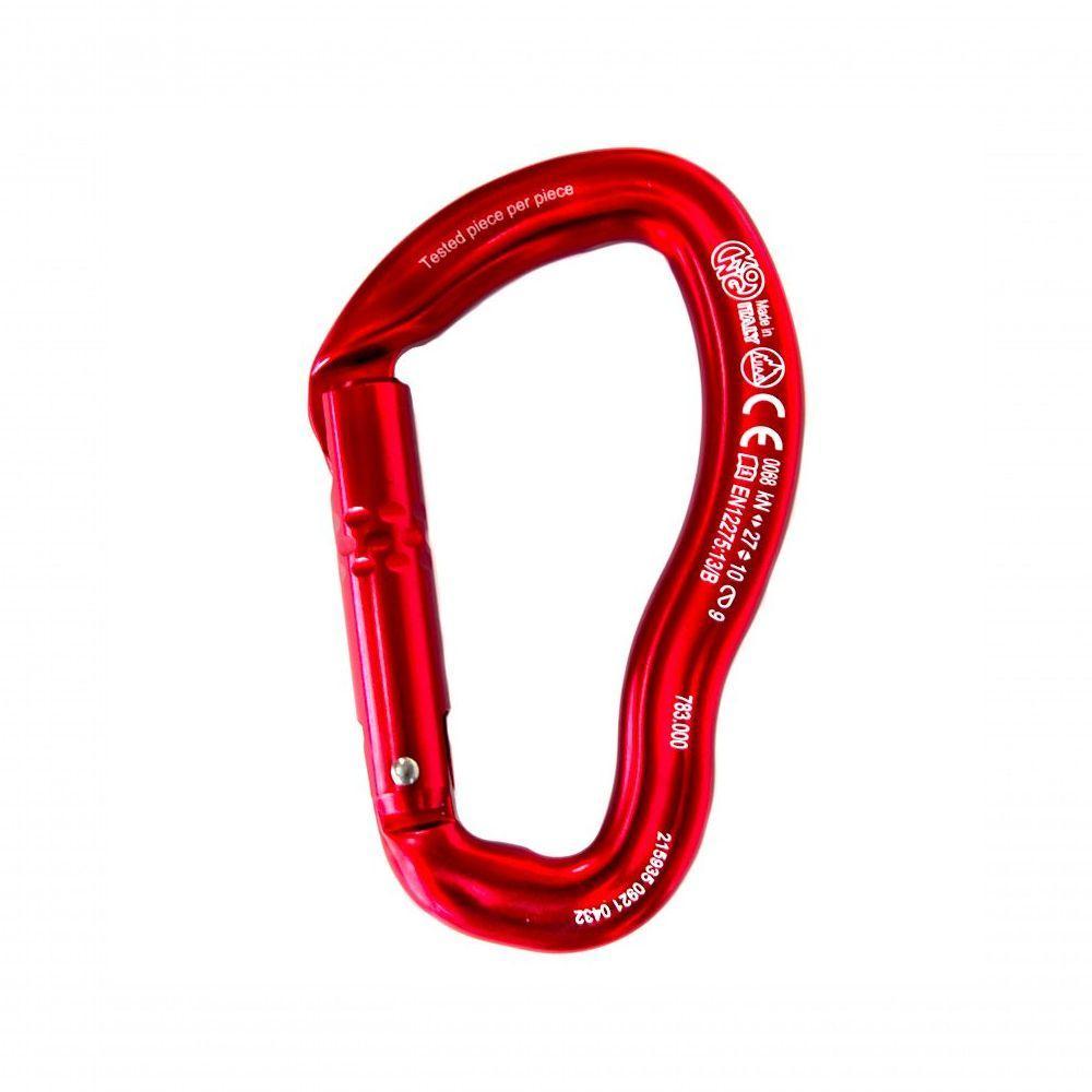 Mosquetão Alumínio Sem Trava 27kn Reto Ce Uiaa Kong - 1