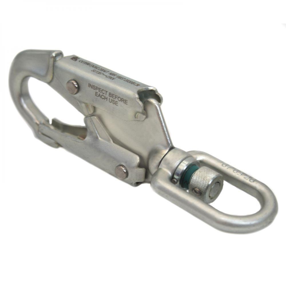 Mosquetão Sideup Aço Destorcedor Trava Automática 23kn Indicador Stress Ce Nbr - 1