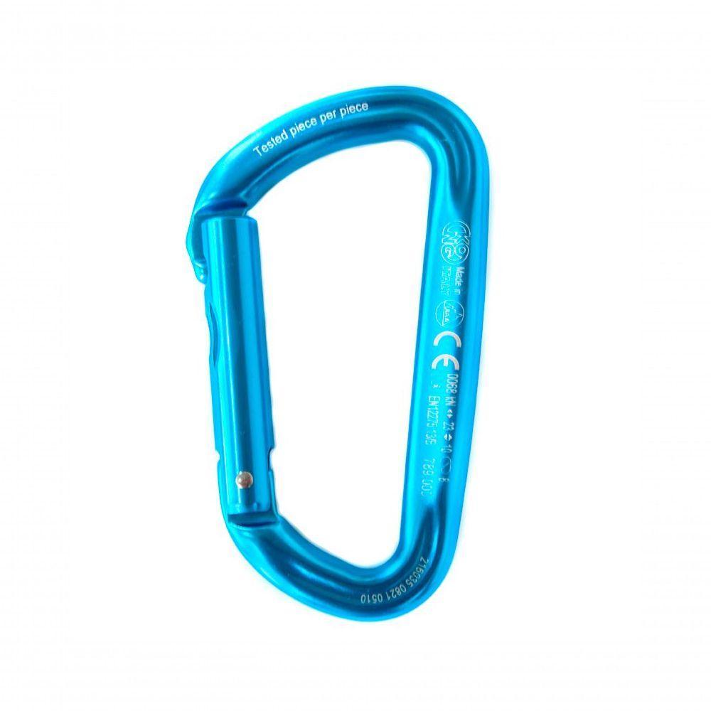 Mosquetão Alumínio Sem Trava 23kn Reto Ce Uiaa Kong - 4