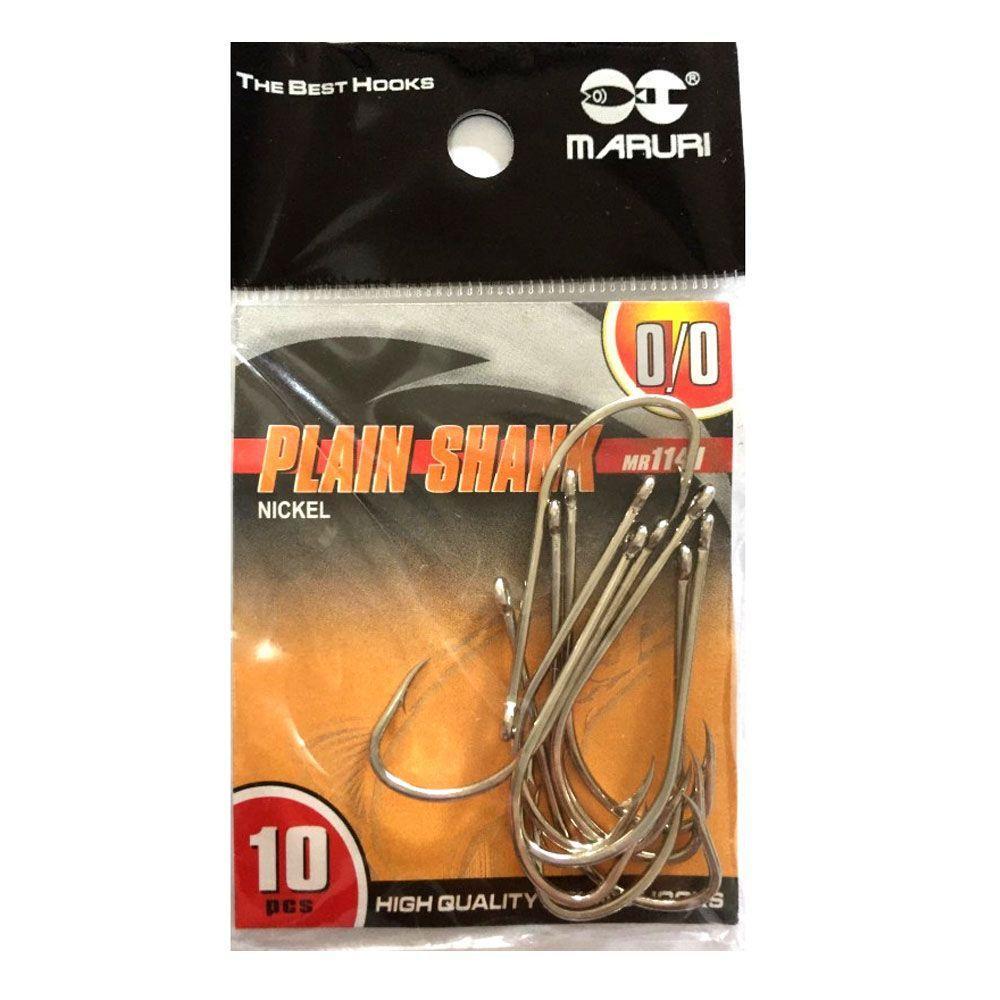 Anzol Maruri Plain Shank N02 - C/20un Rios E Mares - 2