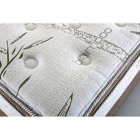 Cama Box Queen: Colchão Molas Ensacadas Herval MasterPocket Imperatore Eco Bamboo + Base Velvet Gray(158x198) - 2