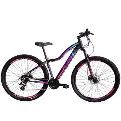 Bicicleta Aro 29 Ksw 21 Marchas Freios A Disco e Trava