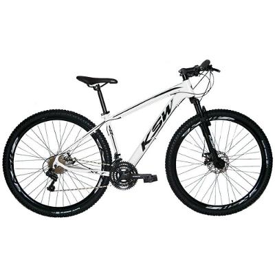 Bicicleta Aro 29 Ksw 24 Marchas Freios A Disco C Trava e K7