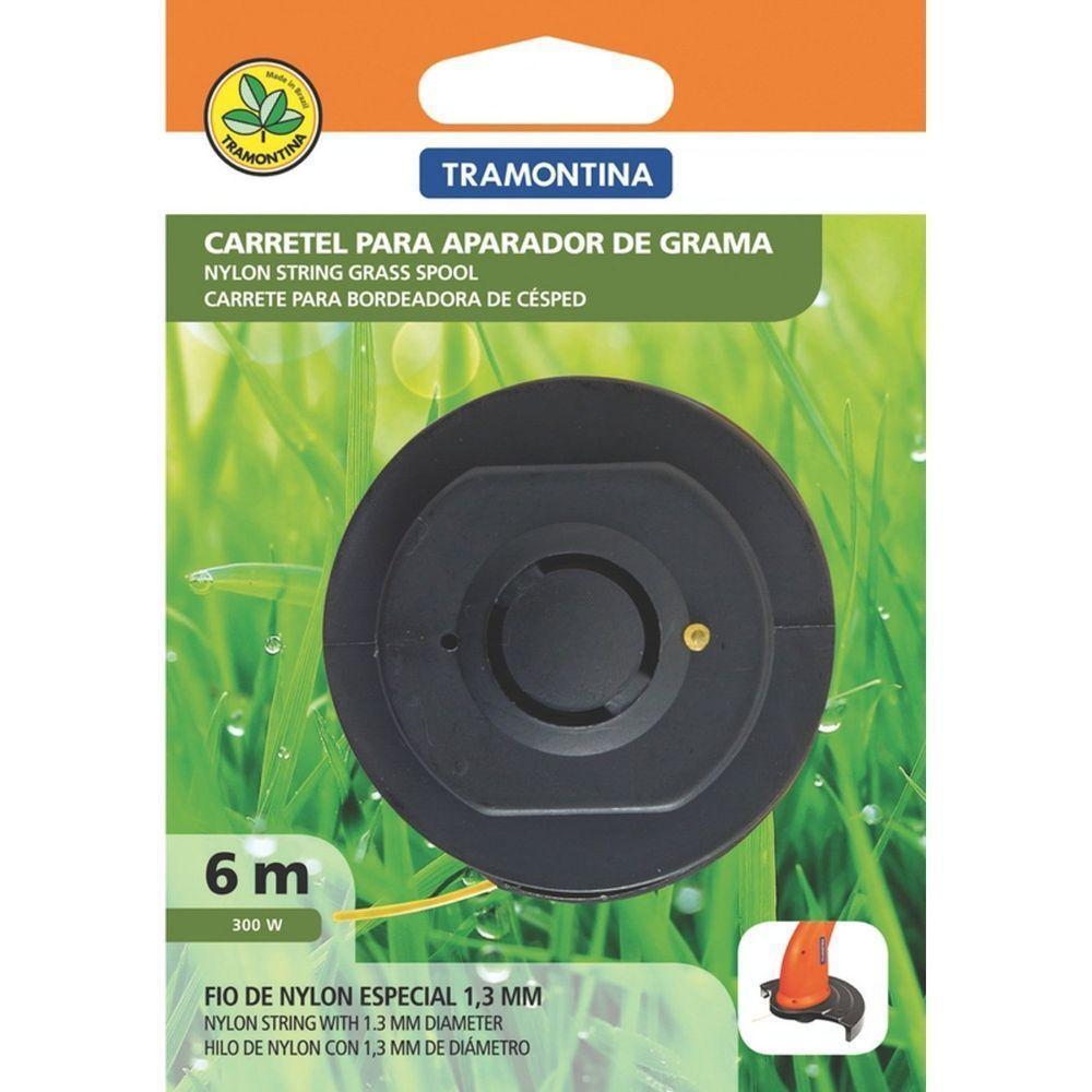 Carretel 1 Fio De Nylon 1,3 Mm Tramontina Para Aparador De Grama Com 6 M De Comprimento Tramontina - 2
