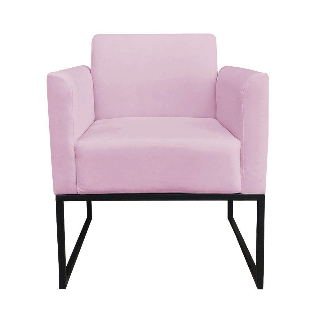 Kit 01 Namoradeira e 02 Poltronas Marisa Suede Base - 3