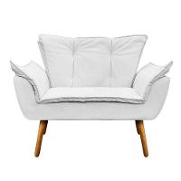 Kit 01 Namoradeira Opala 01 Poltrona Opala e 01 Puff Opala - 7