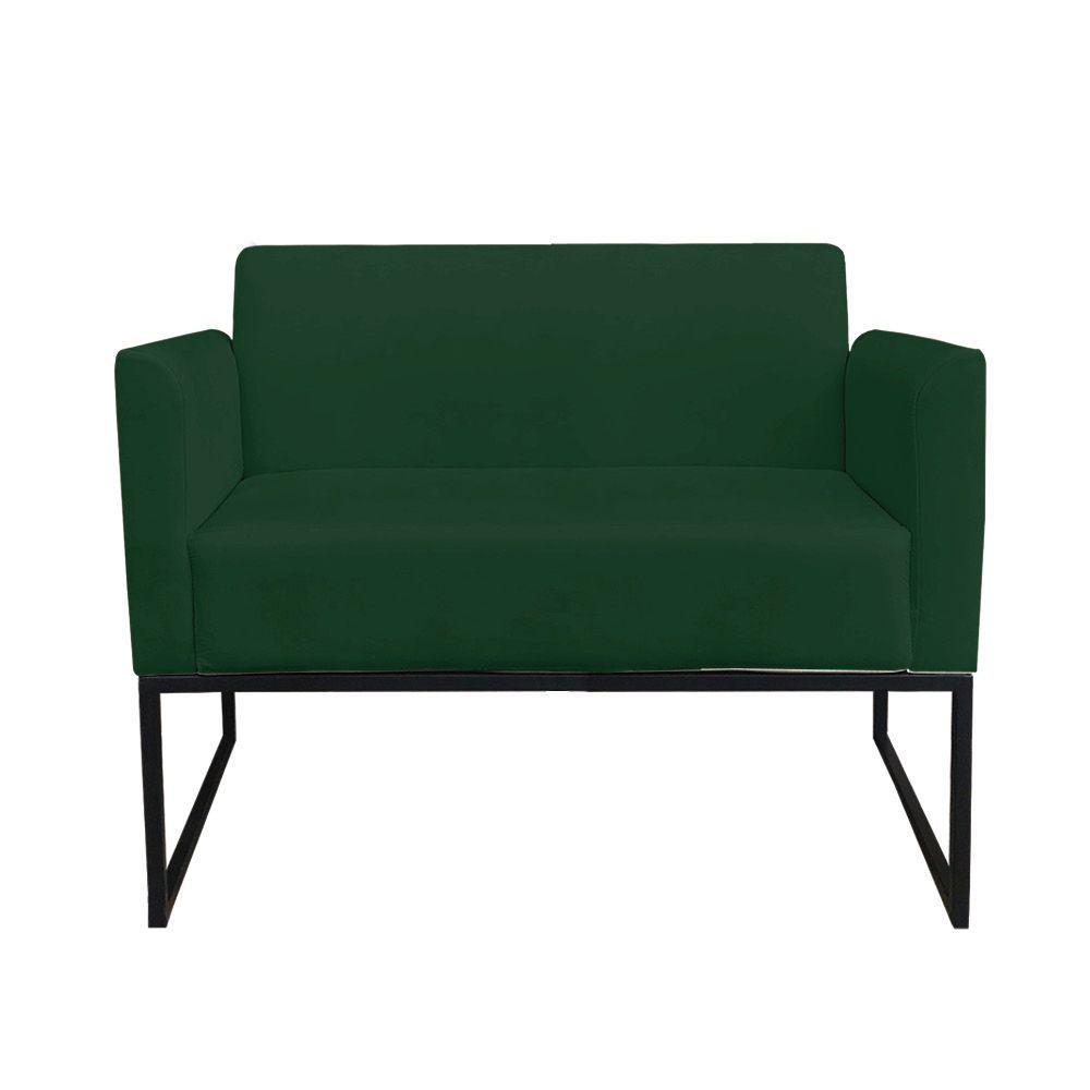 Kit 01 Namoradeira e 02 Poltronas Marisa Suede Base - 4