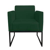 Kit 01 Namoradeira e 02 Poltronas Marisa Suede Base - 3