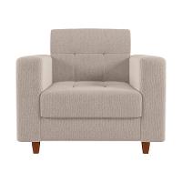 Kit Sofá 03 Lugares e 01 Poltrona Arezzo Linho Areia A27 - 10