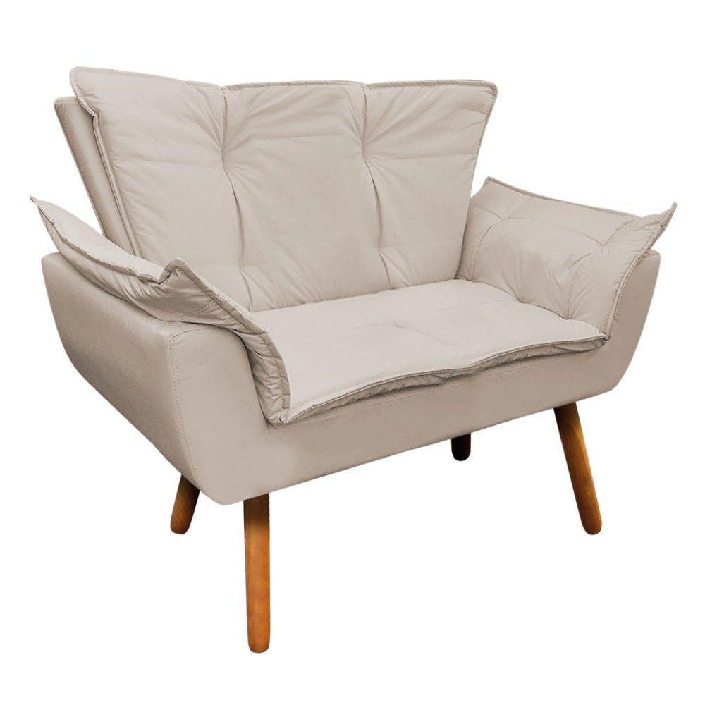 Kit 01 Namoradeira Opala 01 Poltrona Opala e 01 Puff Opala - 3