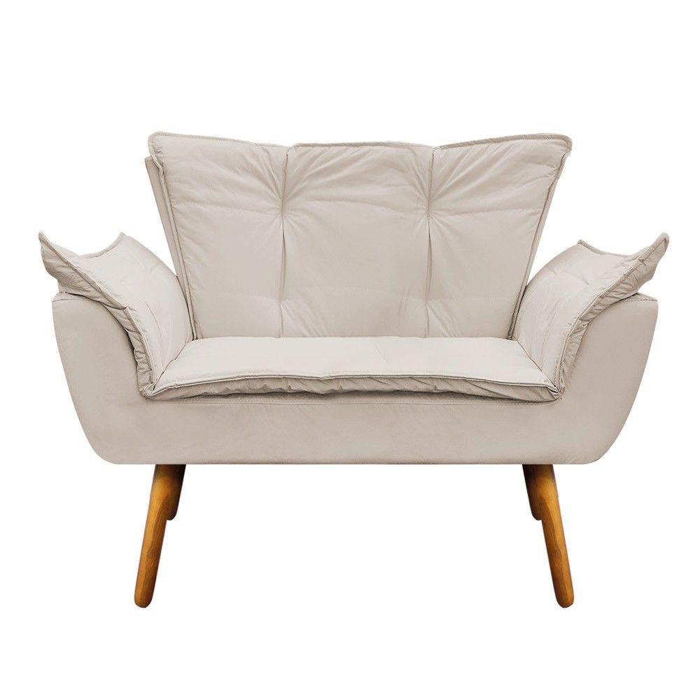 Kit 01 Namoradeira Opala 01 Poltrona Opala e 01 Puff Opala - 4