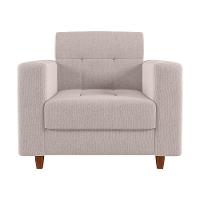 Kit 02 Poltronas Arezzo Linho Grosso Bege A19 - 7