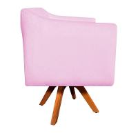 Kit Namoradeira 2 Lugares E 2 Poltronas Julia Rosa Bebê - 9