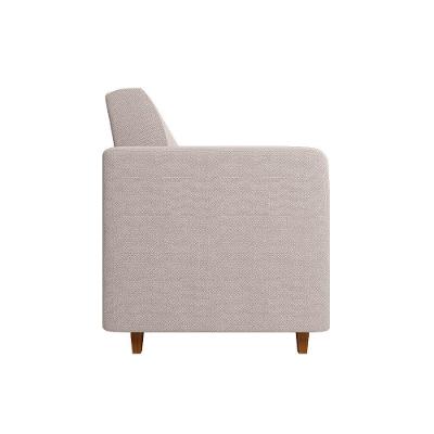 Kit 02 Poltronas Arezzo Pés Chanfrado Castanho