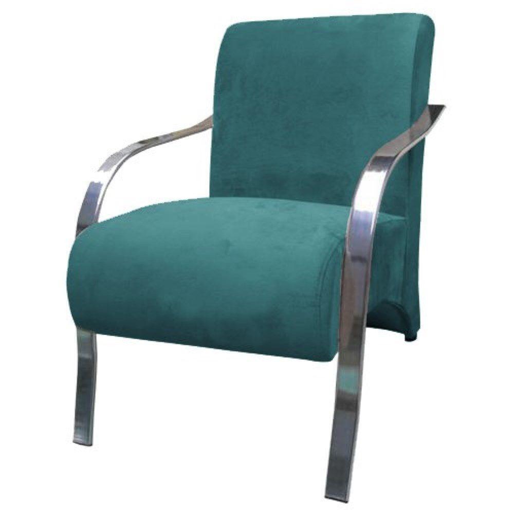 Poltrona Venus 1 Lugarbraço Aluminio Tiffany - 1