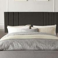 Painel Estofada Grécia 100cm Solteiro Para Cama Box Quarto Linho Marrom - Gat Magazine - 1