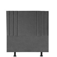 Cabeceira Estofada Grécia 90cm Solteiro Para Cama Box Quarto Linho Cinza - Gat Magazine - 2