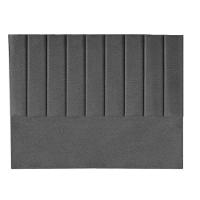 Cabeceira Carla Pé Plástico 160cm Queen Size Para Cama Box Quarto Linho Cinza - Gat Magazine - 2