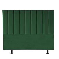 Cabeceira Estofada Carla 160cm Queen Size Para Cama Box Quarto Suede Verde - Gat Magazine - 2