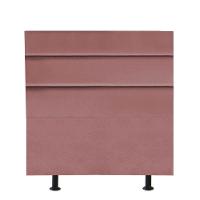 Cabeceira Estofada Argentina 100cm Solteiro Para Cama Box Quarto Suede Rose Gold - Gat Magazine - 1