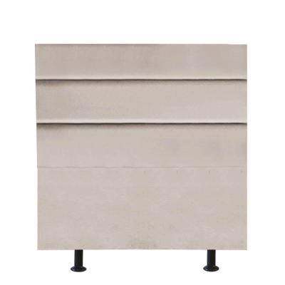 Cabeceira Estofada Argentina 100cm Solteiro Para Cama Box Quarto Suede Bege - Gat Magazine