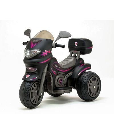 Moto Eletrica Sprint Turbo 12v Com Capacete Boy E Girl Biemme Preto