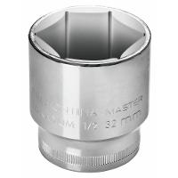 Soquete Sextavado 21 Mm Encaixe 1/2´´ com Acabamento Cromado - 3