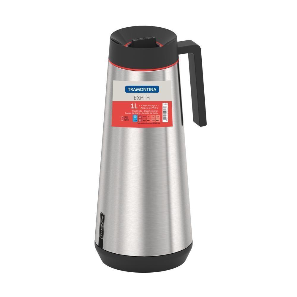 Bule Térmico Tramontina Exata Em Aço Inox Sem Infusor 1 L - 5