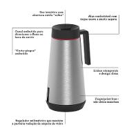 Bule Térmico Tramontina Exata Em Aço Inox Sem Infusor 1 L - 7