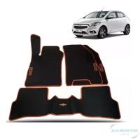 Jogo De Tapete Onix Com Traseiro Resistente A Rasgos - 2